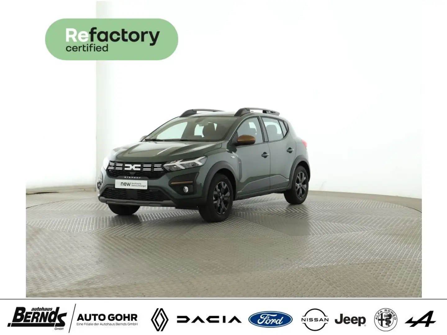 Dacia Sandero Stepway TCe 110 Extreme+ SITZHEIZUNG RÜCKFAHR-KAM. Grün - 1