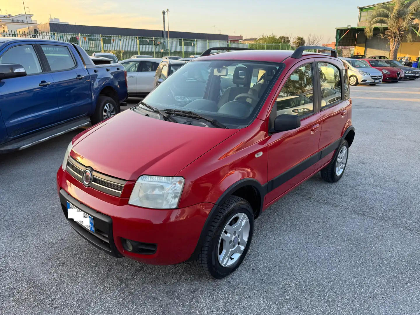 Fiat Panda II 2003 1.3 mjt 16v Climbing 4x4 Rosso - 2