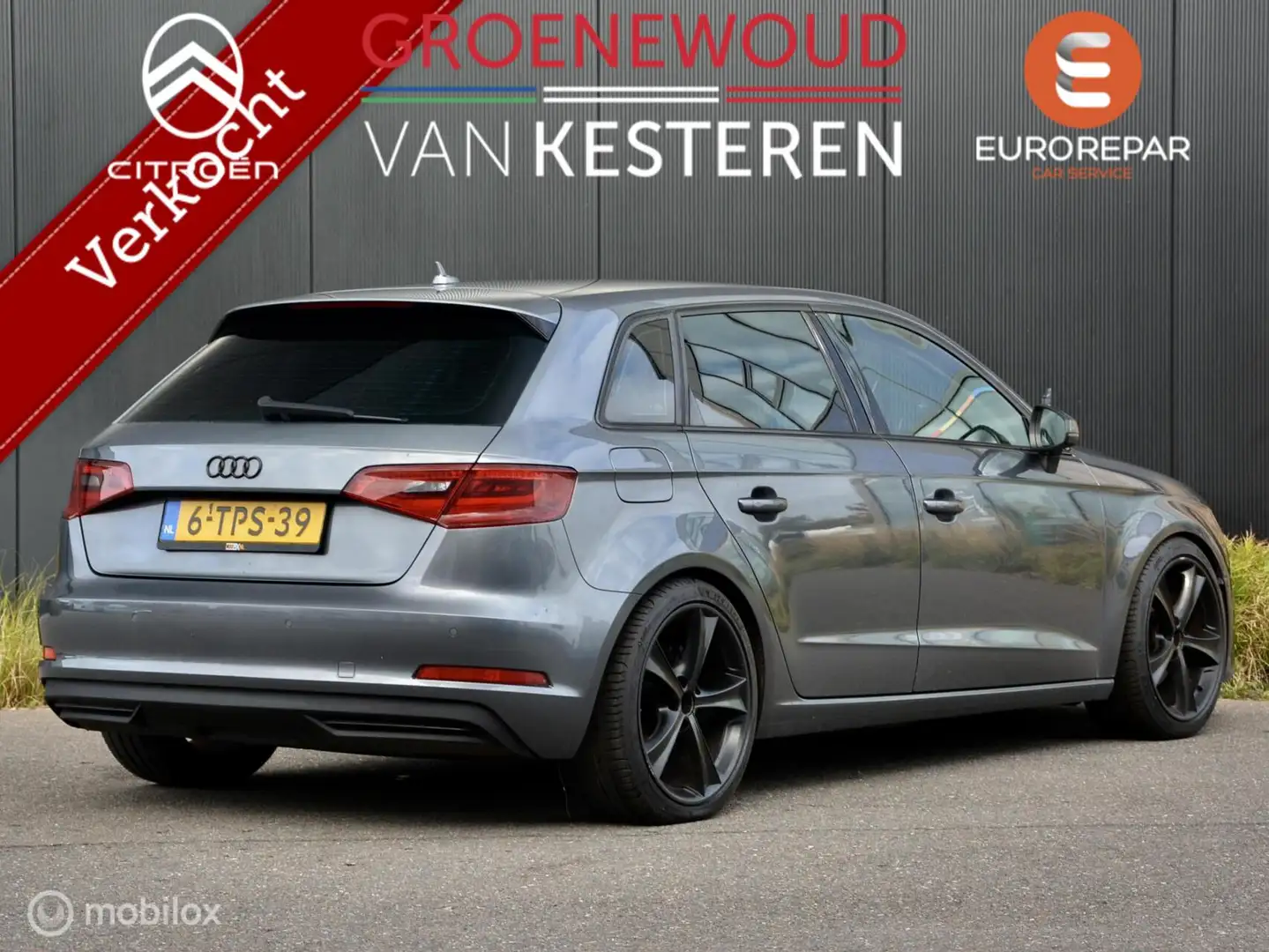 Audi A3 Sportback 1.4 TFSI Ambition Pro Line S g-tron Grijs - 1