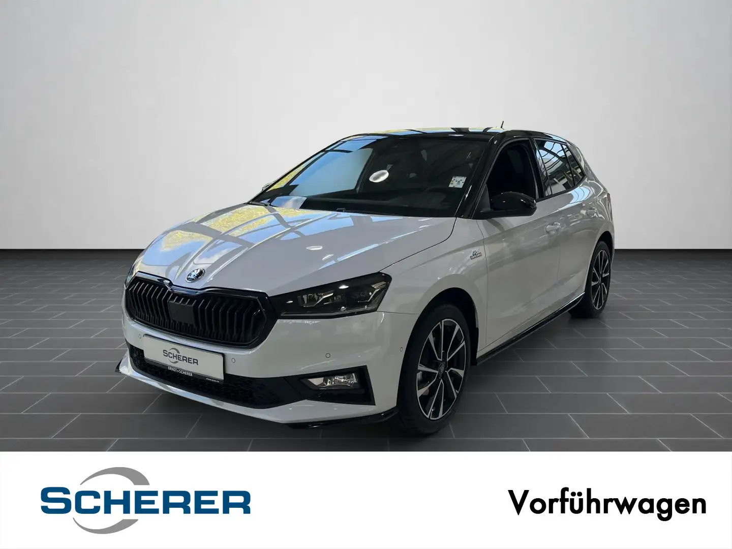 Skoda Fabia Monte Carlo 150 PS TSI DSG Weiß - 1