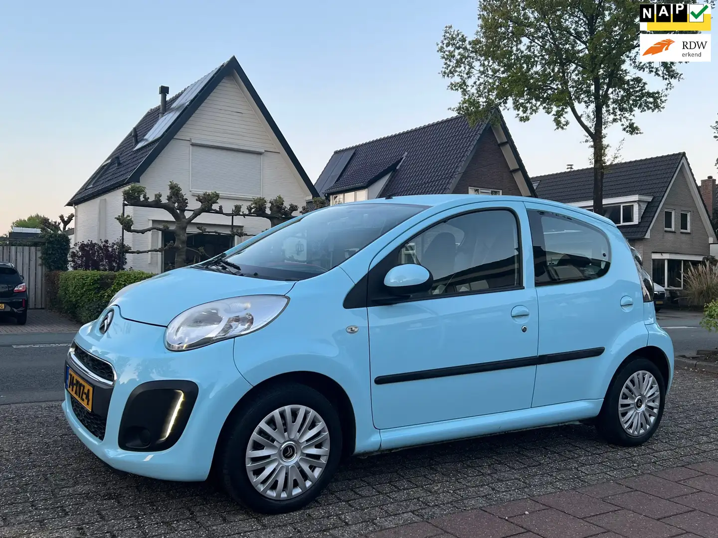 Citroen C1 1.0 Collection BABYBLAUW NL--NAP APK T/M 06-2026!! Blauw - 1