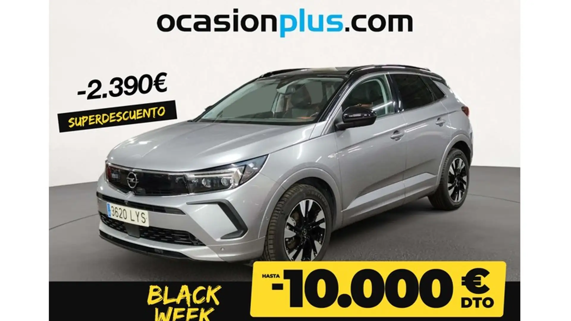 Opel Grandland 1.2T S&S Ultimate 130 Gris - 1