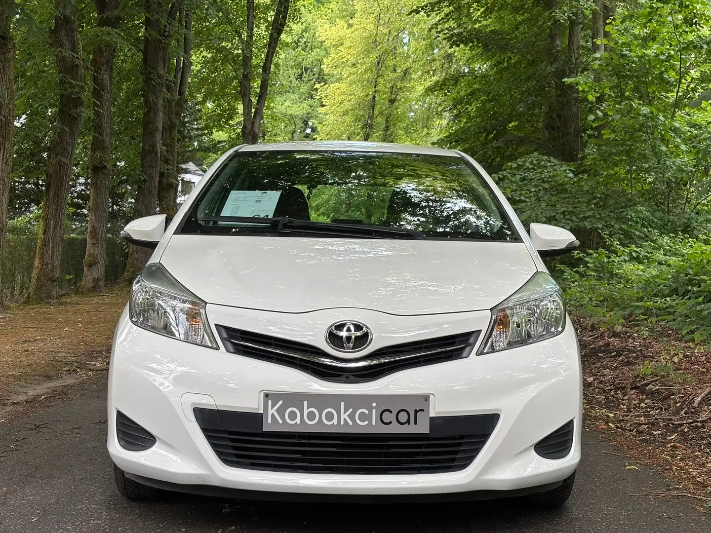 Toyota Yaris 1.33i VVT-i 99cv/44444 KMS/CAMERA/A.C/RADIO/CD Wit - 2