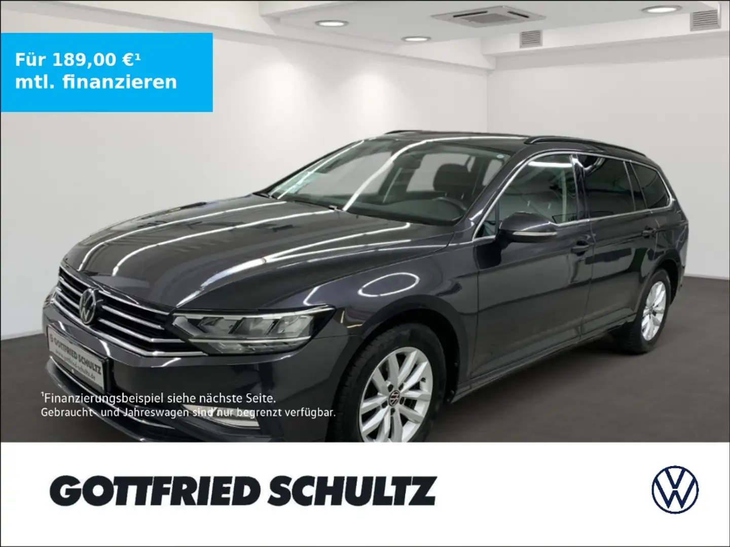Volkswagen Passat Variant Business 1.5 TSI DSG AHK Navi LED Gris - 1