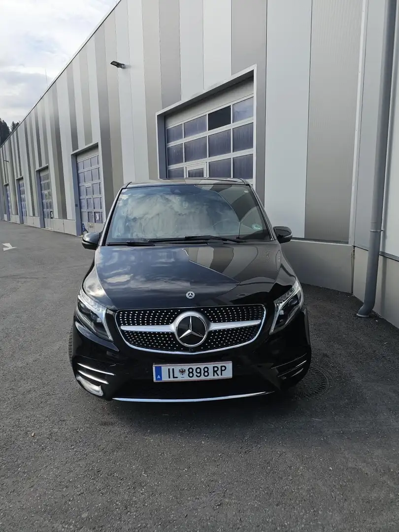 Mercedes-Benz V 300 d BusinessVan lang Avantgarde Aut. Schwarz - 1