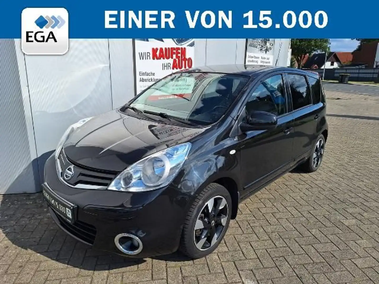 Nissan Note AUTOMATIK*NAVI*KAMERA*ALLWETTER*AHK Negro - 1