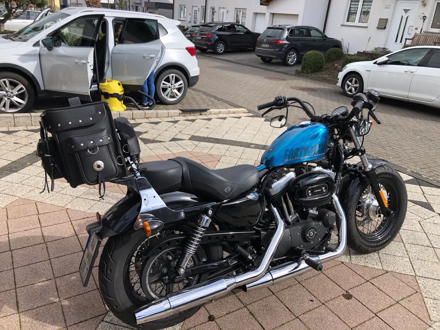 Harley-Davidson Sportster Forty Eight Синій - 2