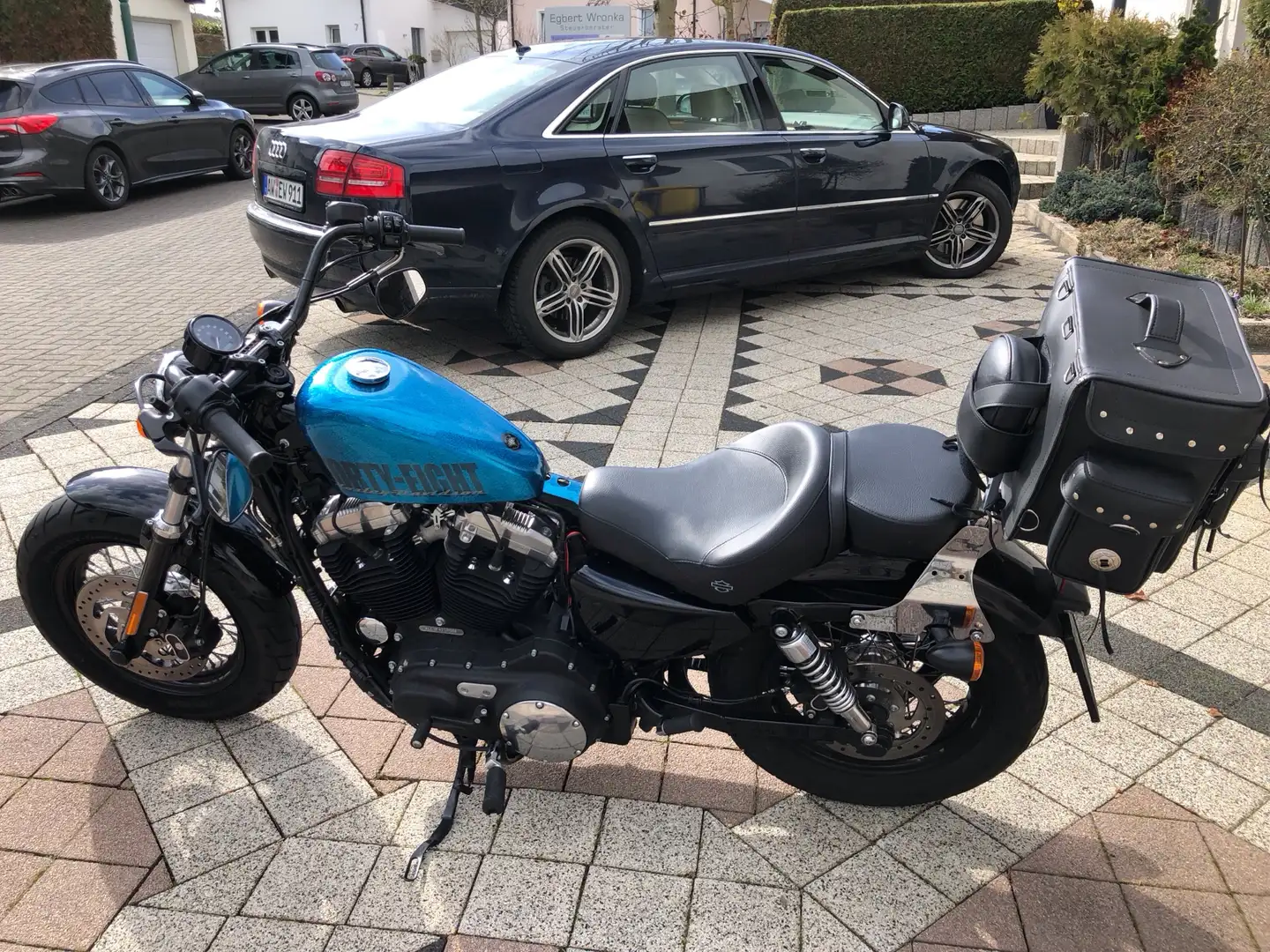 Harley-Davidson Sportster Forty Eight Kék - 1