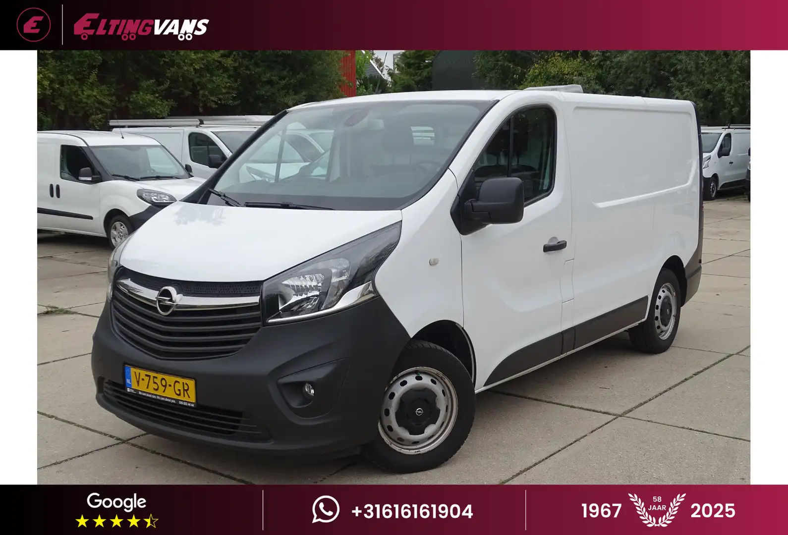 Opel Vivaro 1.6 CDTI L1H1 Sport EcoFlex Euro 6 Blanc - 1