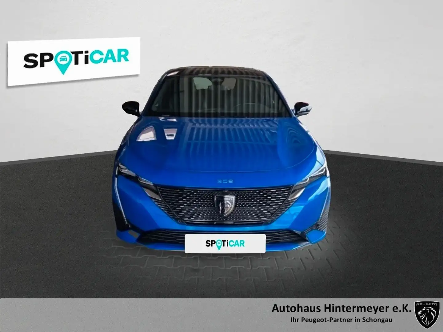 Peugeot 308 GT Blau - 2