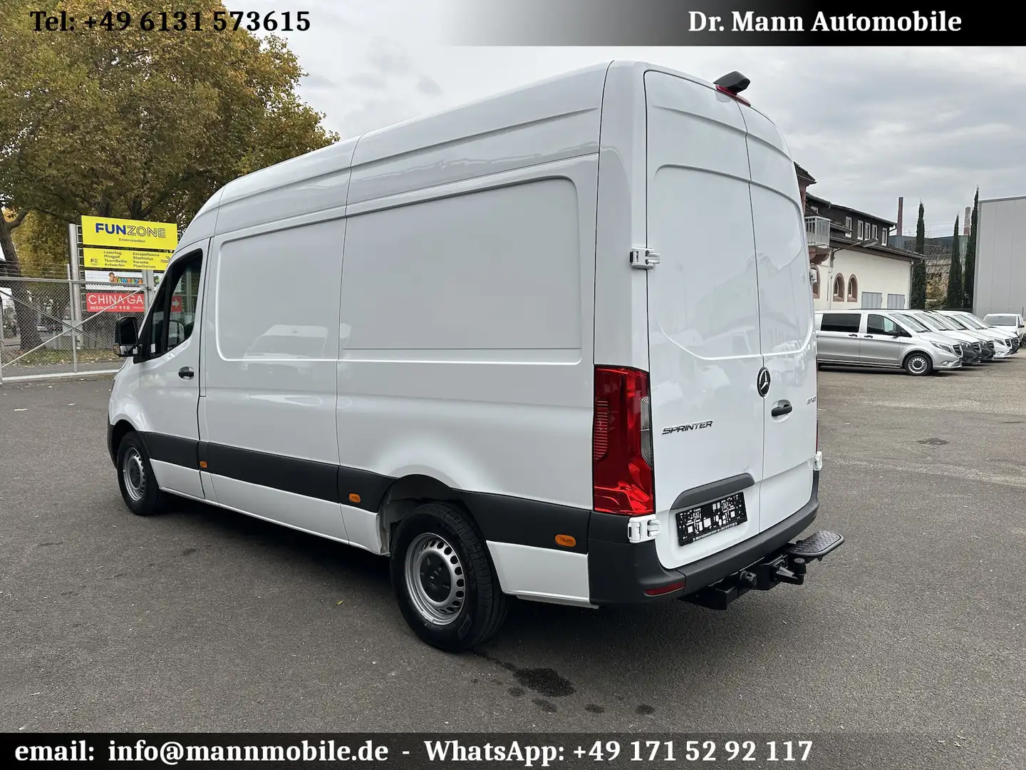 Mercedes-Benz Sprinter 317 CDI RWD L2 3,5 to AHK Last Blanc - 1