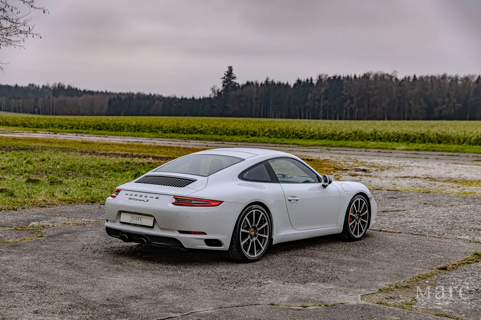 Porsche 991 Carrera S/Carb.-Schale/Burm/PASM+PDCC/Approv.2027 Wit - 2