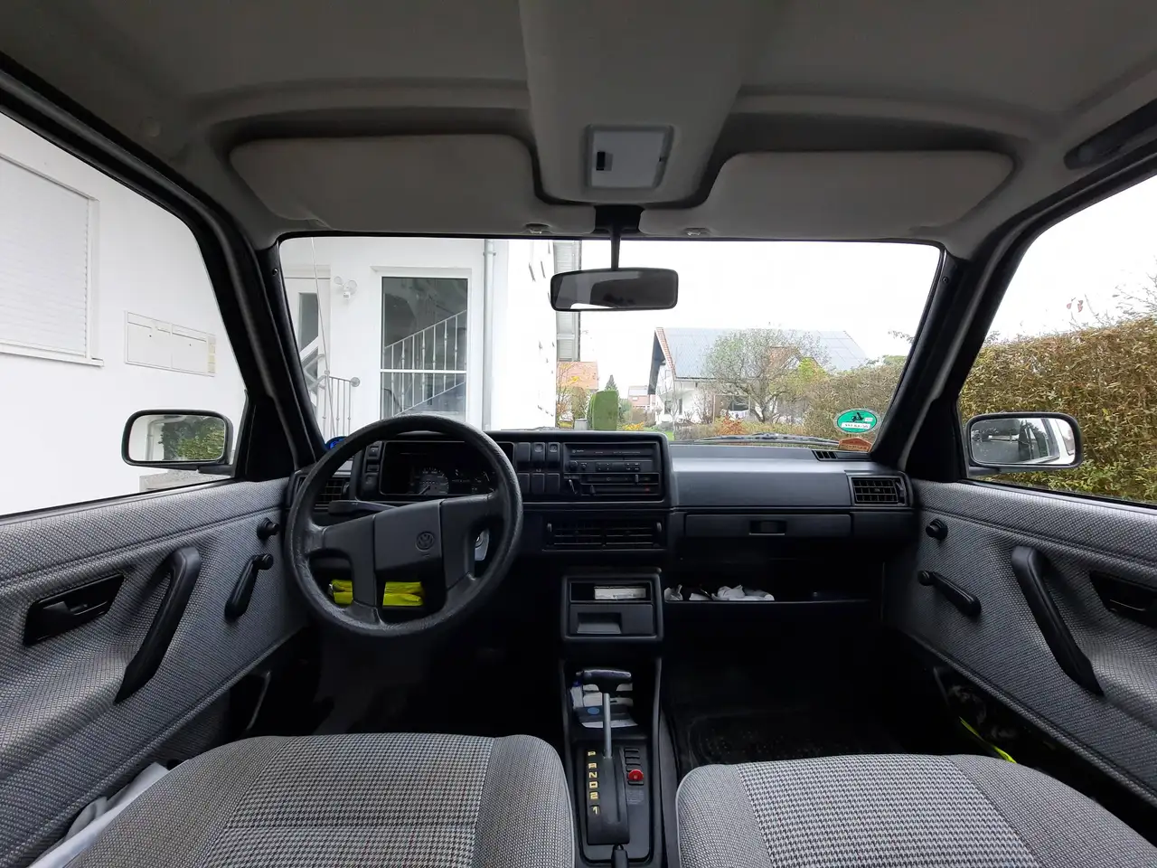 Volkswagen Golf II CL Automatik 4-türig alpinweiß mit H-Zulassung, ohne Rost, foto 6
