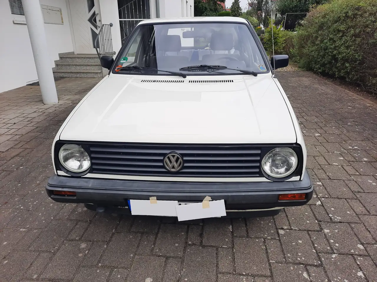 Volkswagen Golf II CL Automatik 4-türig alpinweiß mit H-Zulassung, ohne Rost, foto 5