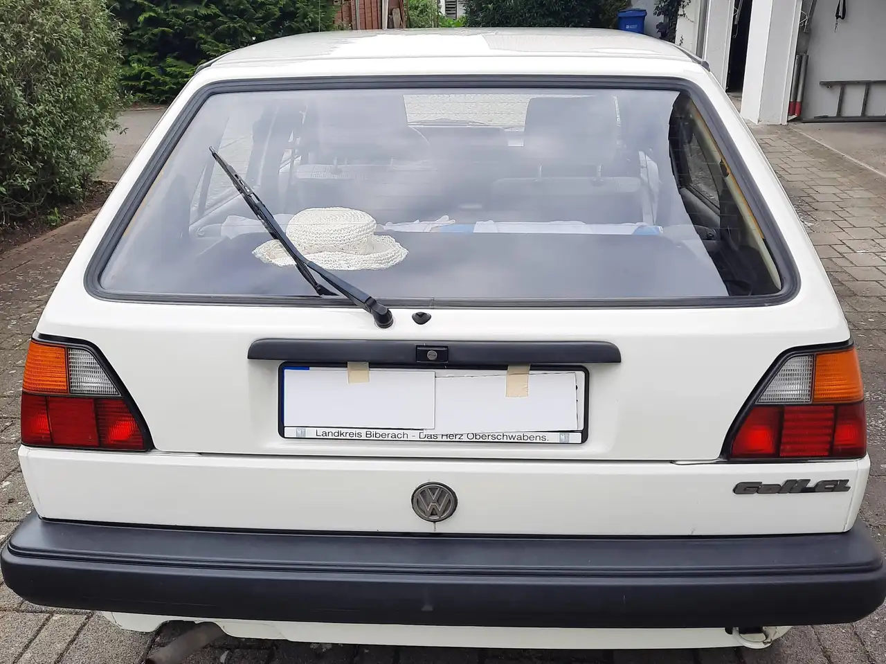 Volkswagen Golf II CL Automatik 4-türig alpinweiß mit H-Zulassung, ohne Rost, foto 3