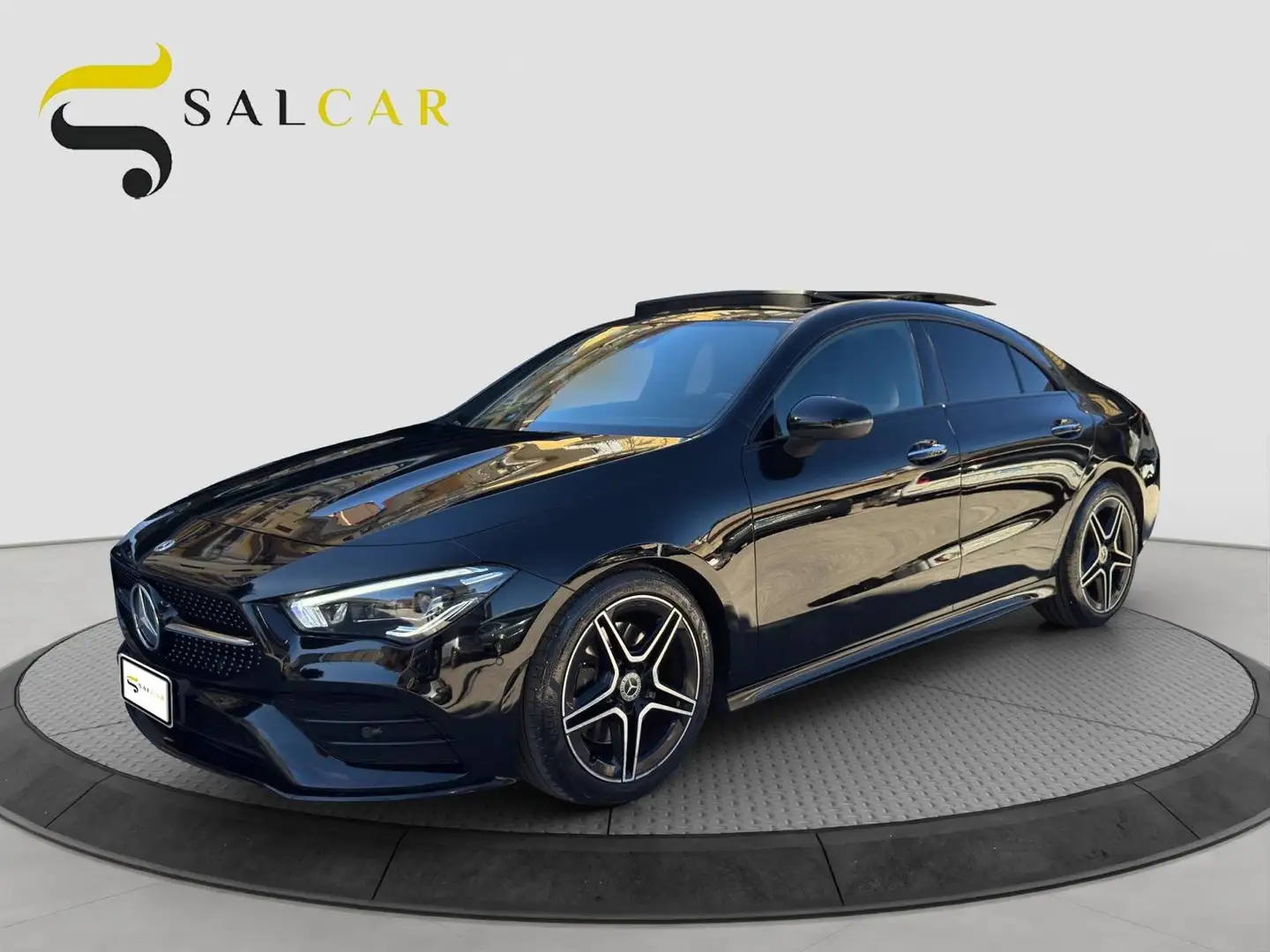 Mercedes-Benz CLA 200 d Coupe Premium Tetto 2021 Nero - 1