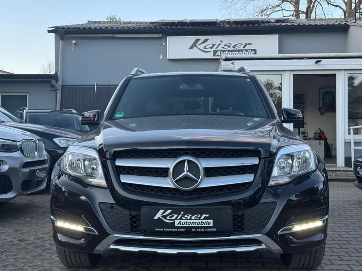 Mercedes-Benz GLK 200 CDI-komplett Servicegepflegt-Top Extras Negro - 2