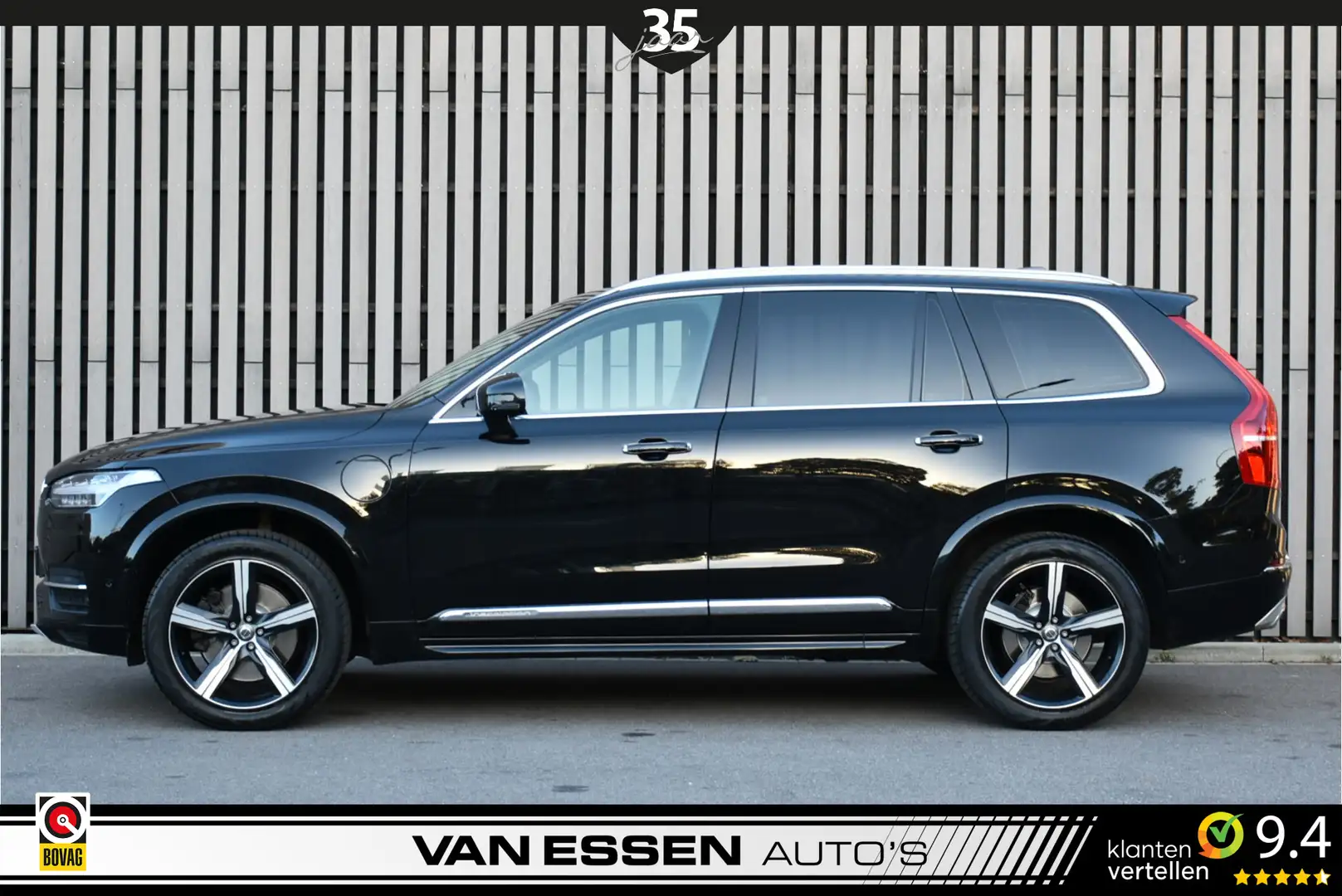 Volvo XC90 2.0 T8 Twin Engine AWD Inscription 7 Persoons Pano Zwart - 2