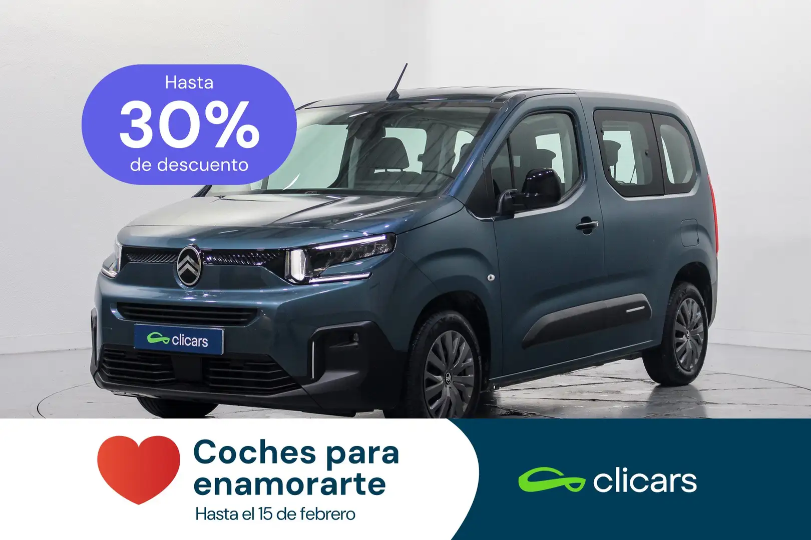 Citroen Berlingo BlueHDi S&S Talla M Plus 100 Bleu - 1