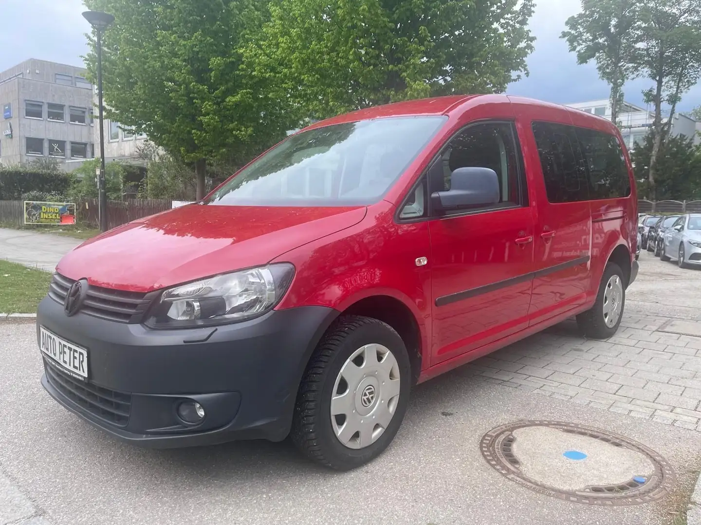 Volkswagen Caddy Maxi Roncalli 4Motion*AUTOMATIK/7-SITZER* Rot - 1
