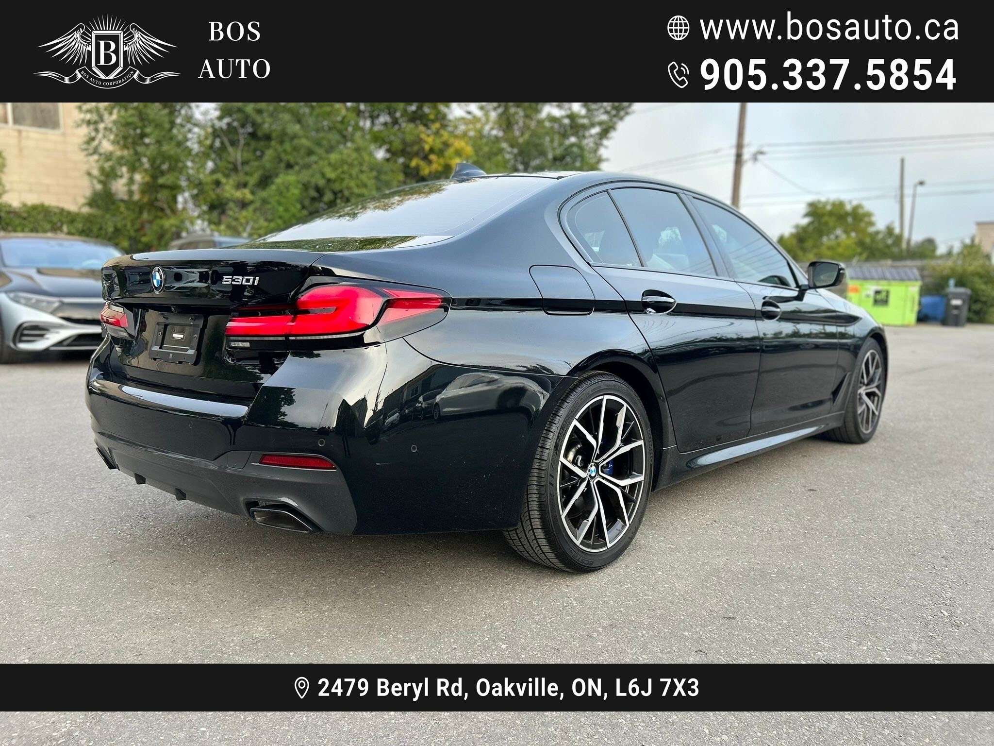 2022 BMW 5 Series one owner, Clean carfax, 530i xDrive Sedan, Msport — снимка 1
