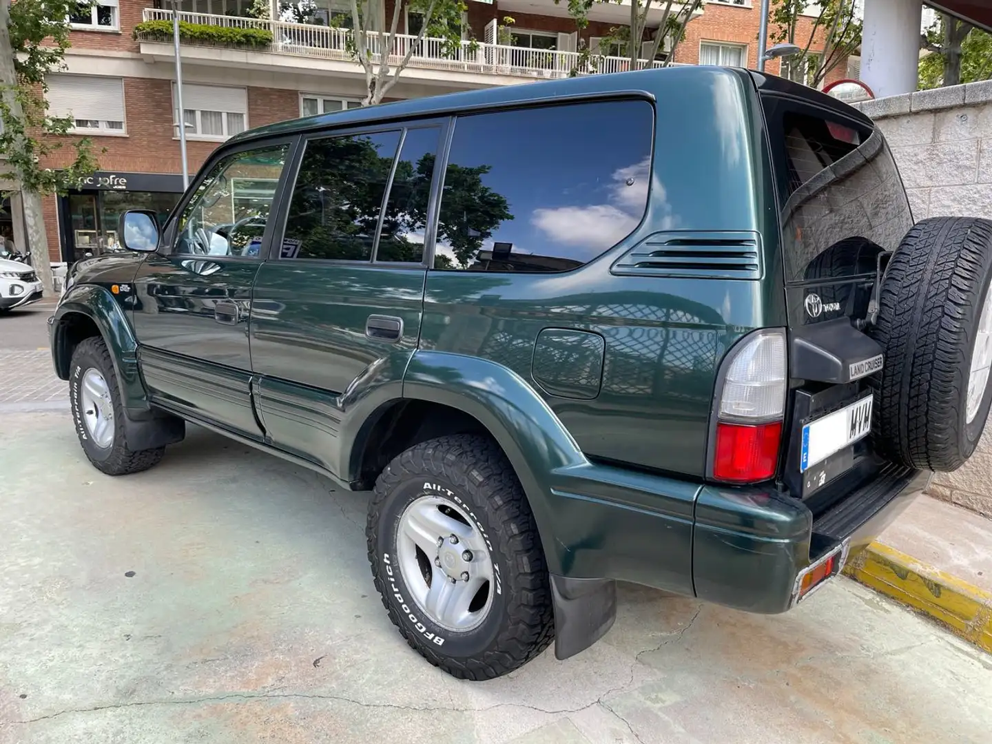 Toyota Land Cruiser 90 3.0 VX AUTOMATICO 163CV zelena - 2