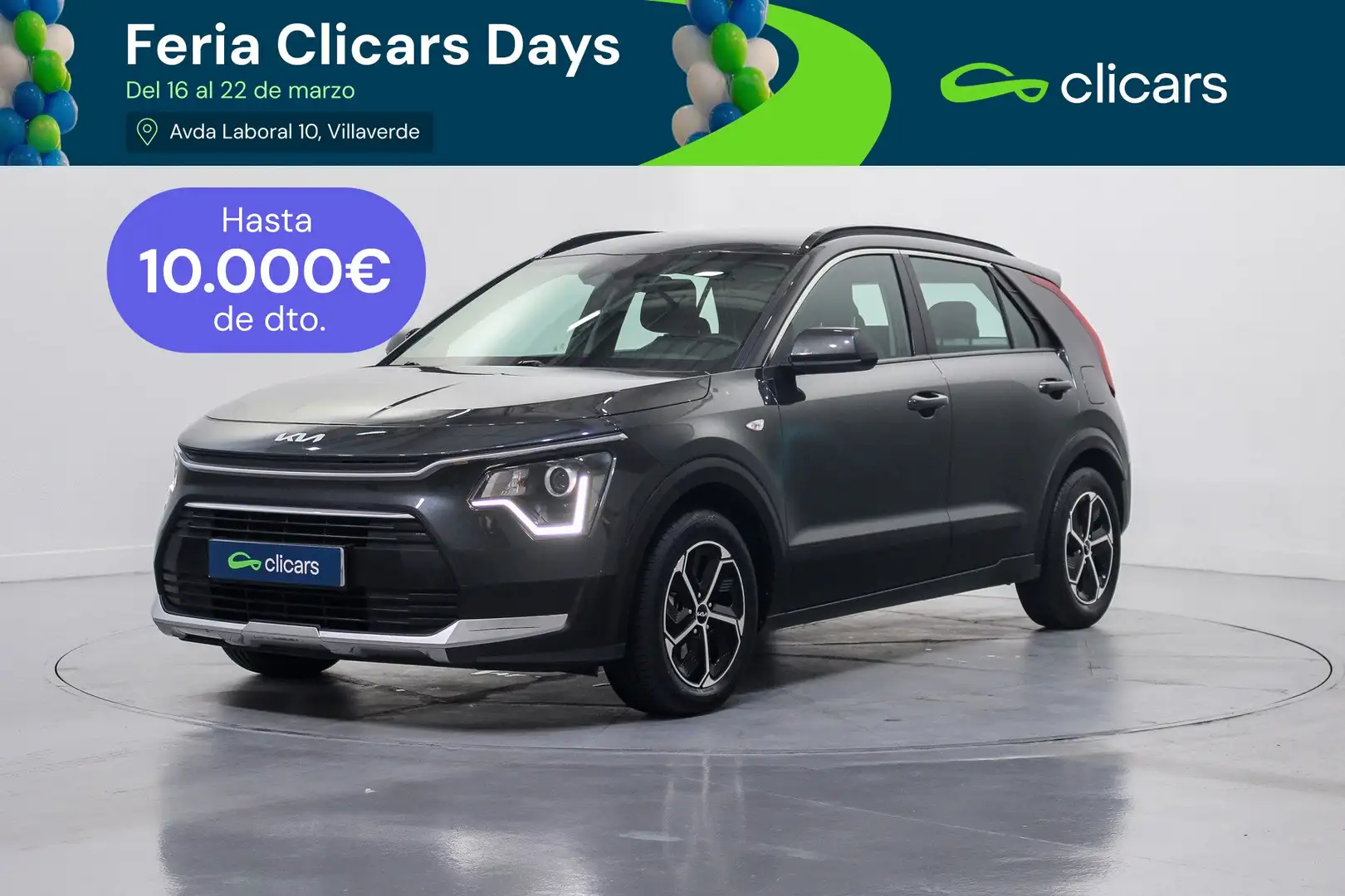 Kia Niro 1.6 HEV Concept 141 Gris - 1