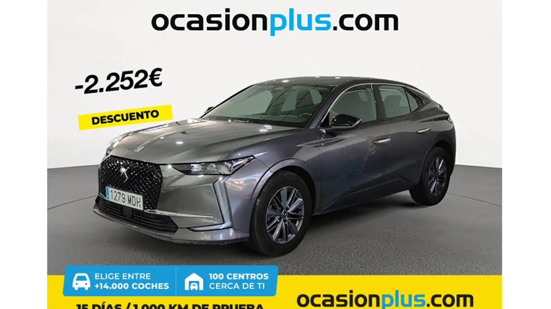 DS Automobiles DS 4 BlueHDi Bastille Aut. 130 Gris - 1