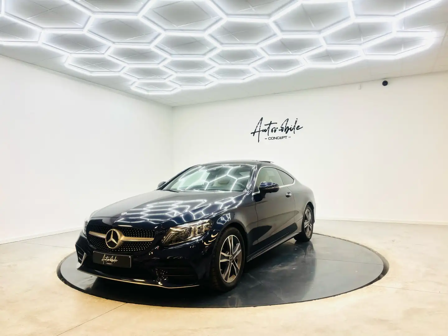 Mercedes-Benz C 180 ✅1AN GARANTIE✅COUPÉ✅AMG✅PANO✅BURMESTER Kék - 1