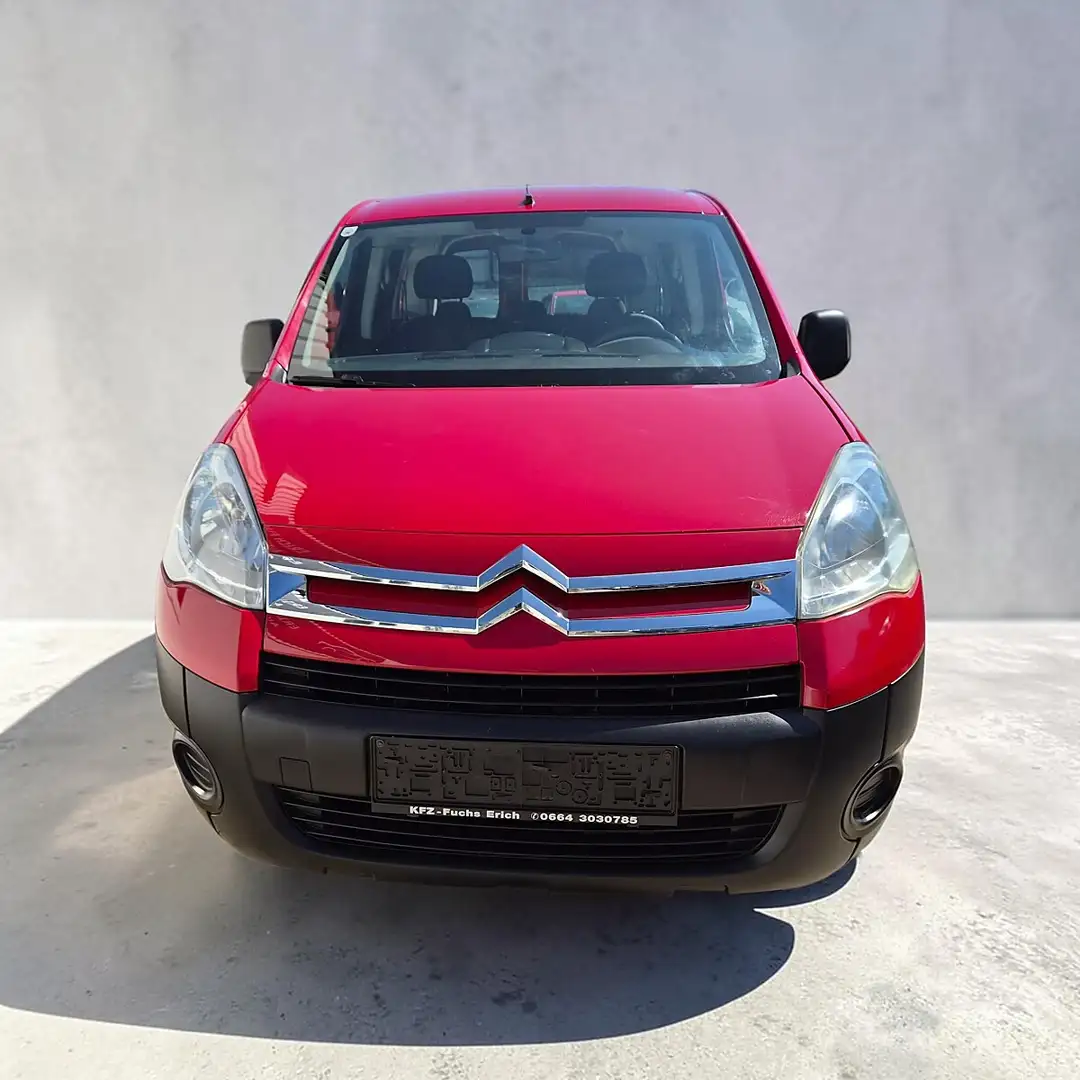 Citroen Berlingo 1,6 HDi 75 eco FAP Rot - 2