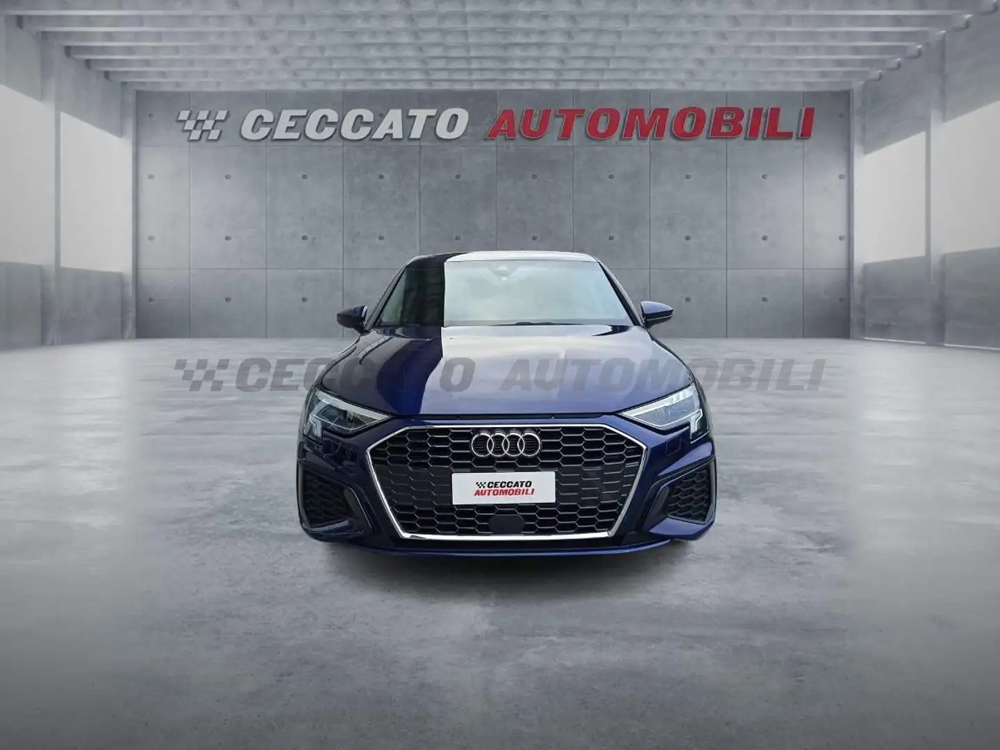 Audi A3 A3 Sportback 30 2.0 tdi S line edition s-tronic Bleu - 2