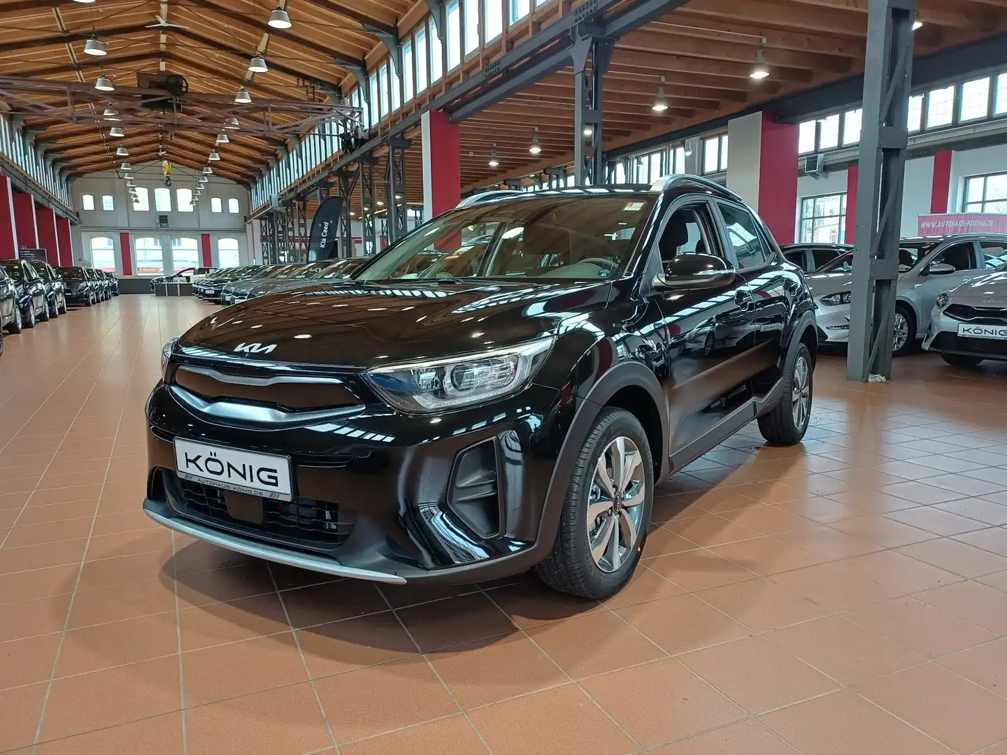 Kia Stonic 1.0T VISION Navi Klimaautomatik Kamera Schwarz - 1