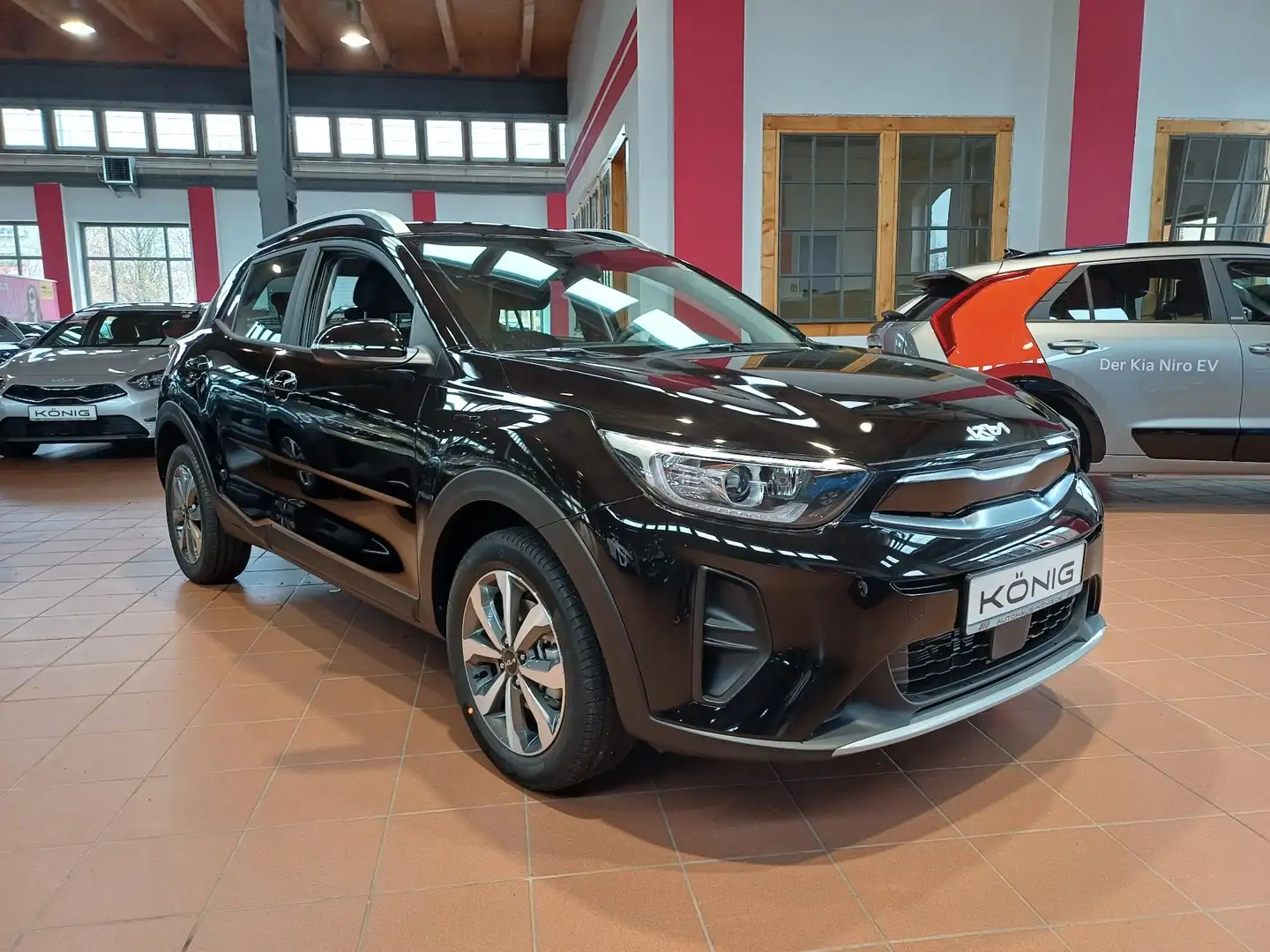 Kia Stonic 1.0T VISION Navi Klimaautomatik Kamera Schwarz - 2