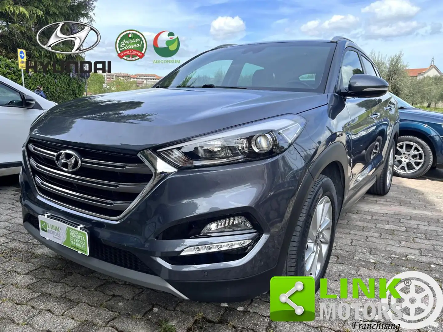 Hyundai TUCSON 1.7 CRDi DCT XPossible Grigio - 1