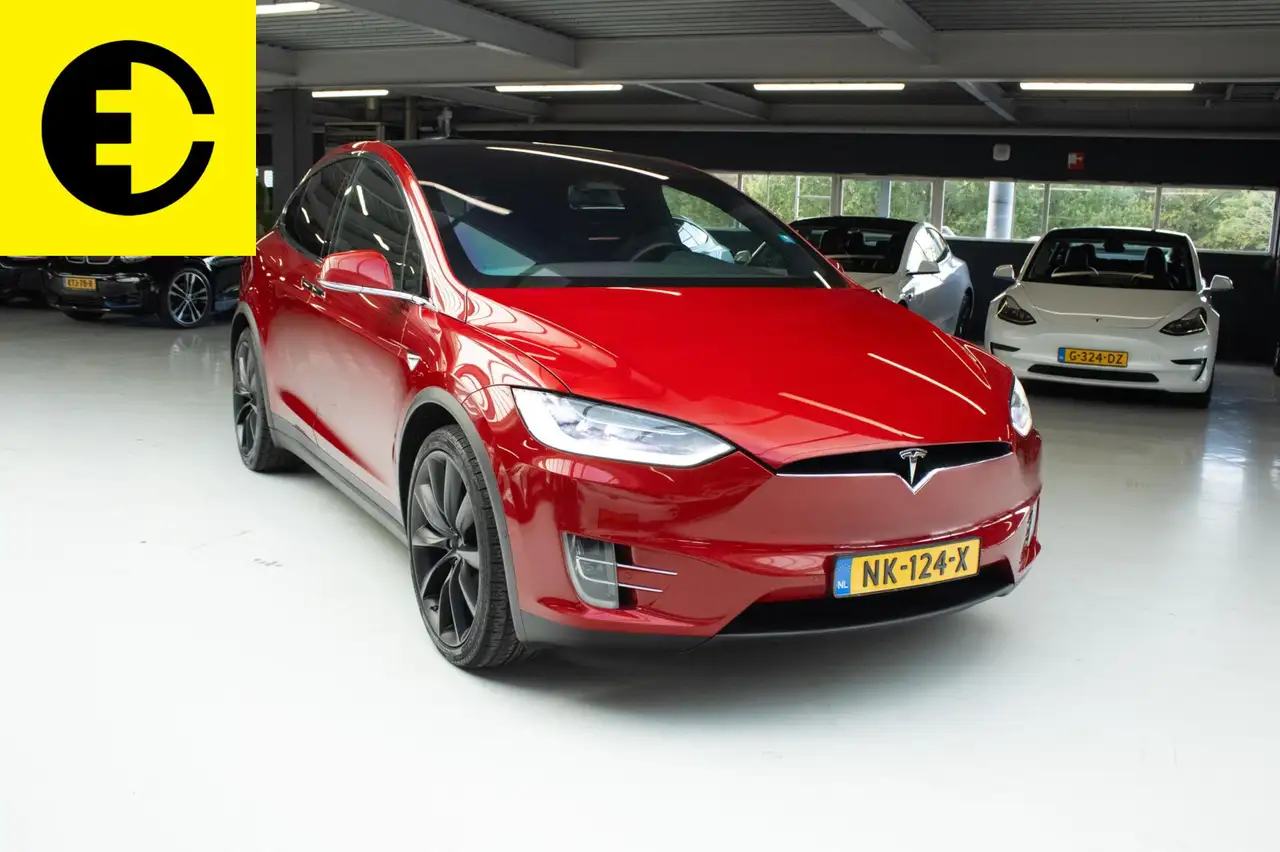 TESLA MODEL X 90D 428CH - SUPERCHARGE GRATUITE - CAMÉRA 360 - SELLERIE CUIR