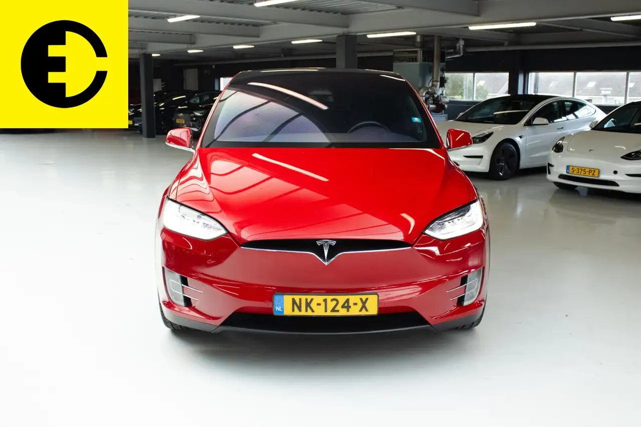 TESLA MODEL X 90D 428CH - SUPERCHARGE GRATUITE - CAMÉRA 360 - SELLERIE CUIR