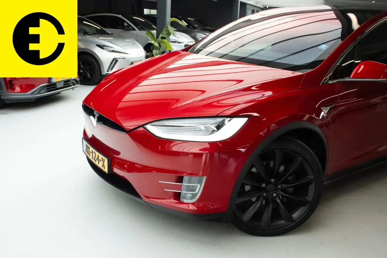 TESLA MODEL X 90D 428CH - SUPERCHARGE GRATUITE - CAMÉRA 360 - SELLERIE CUIR
