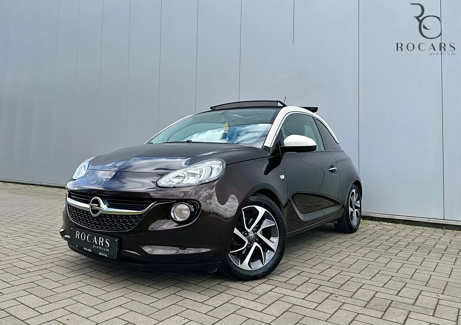 Opel Adam 1.2i *OPEN AIR* GPS* CRUISE* RADAR*GARANTIE 12MOIS Brun - 1