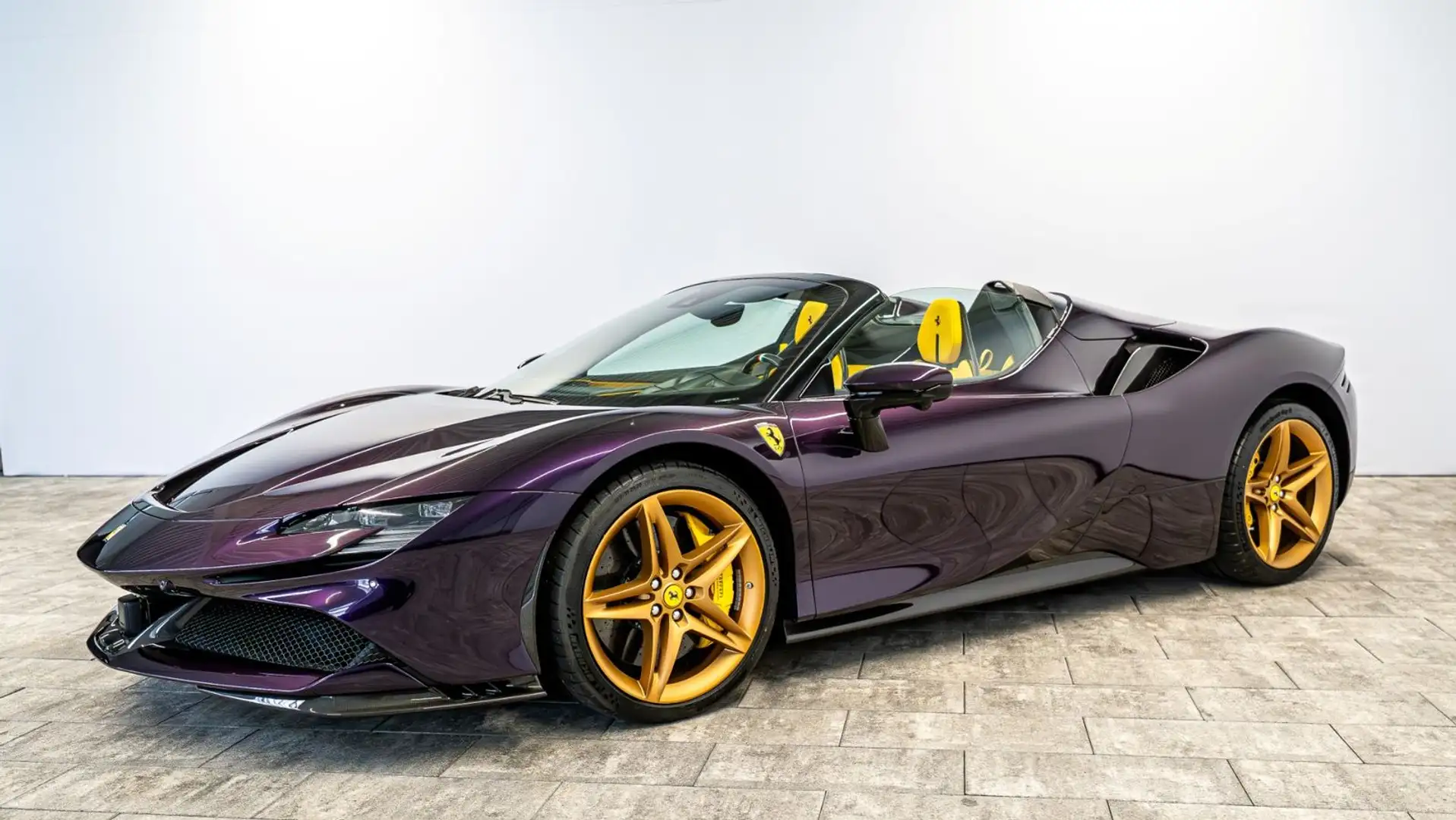 Ferrari SF90 Spider Viola Hong Kong°Carbon°Liftsystem° Violett - 2