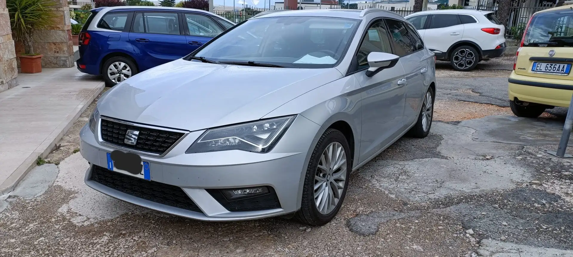 SEAT Leon Leon III 2017 ST ST 1.4 tgi Business 110cv Argento - 1