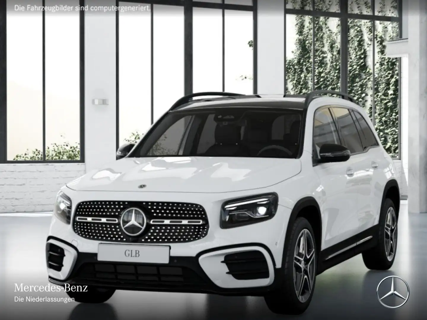 Mercedes-Benz GLB 180 AMG+NIGHT+PANO+MULTIBEAM+KAMERA+19"+TOTW Bílá - 2