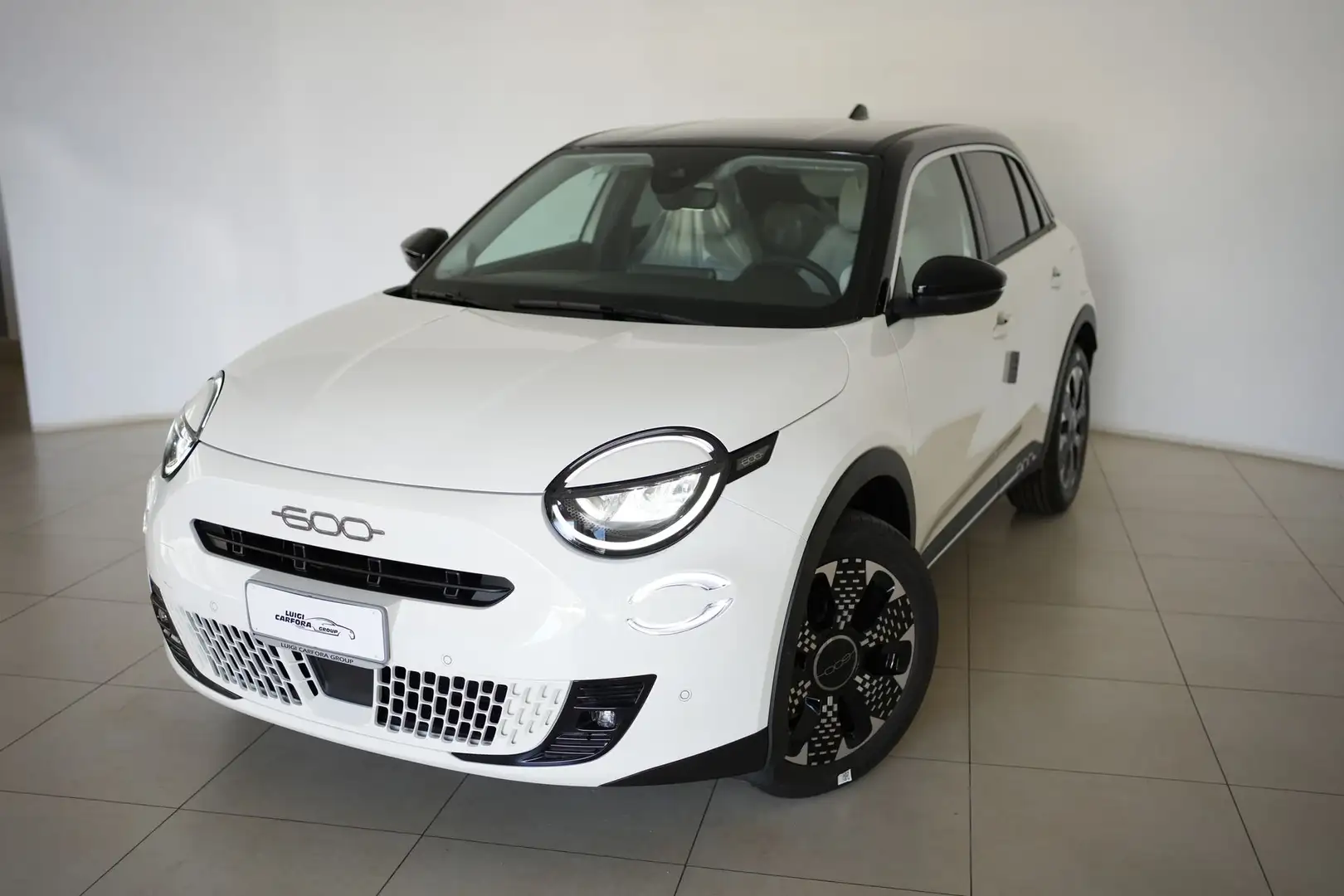 Fiat 600 Hybrid DCT MHEV La Prima Bianco - 1