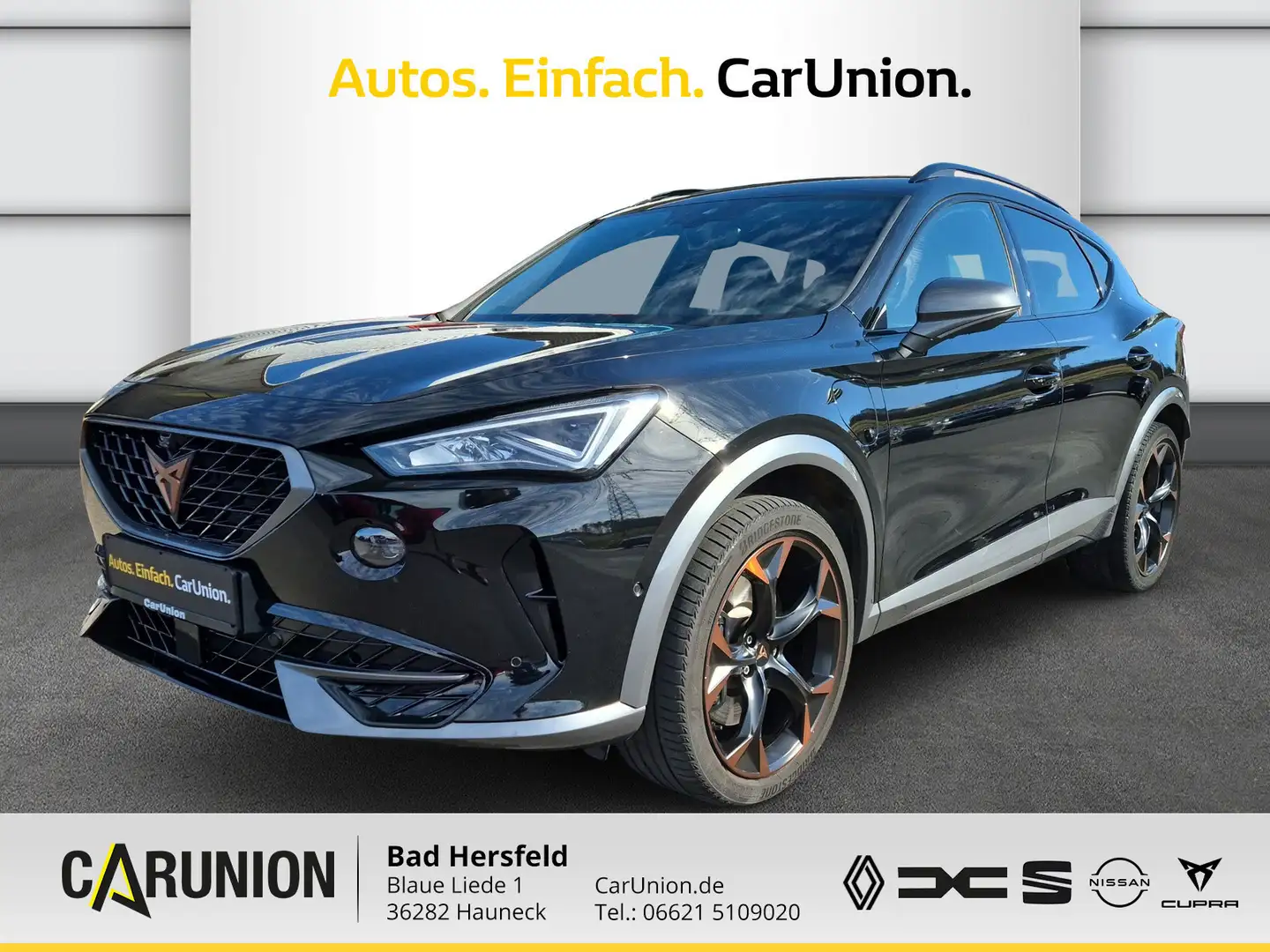 CUPRA Formentor VZ 1.4 E-Hybrid 6-Gang DSG/180kW AHK Noir - 1