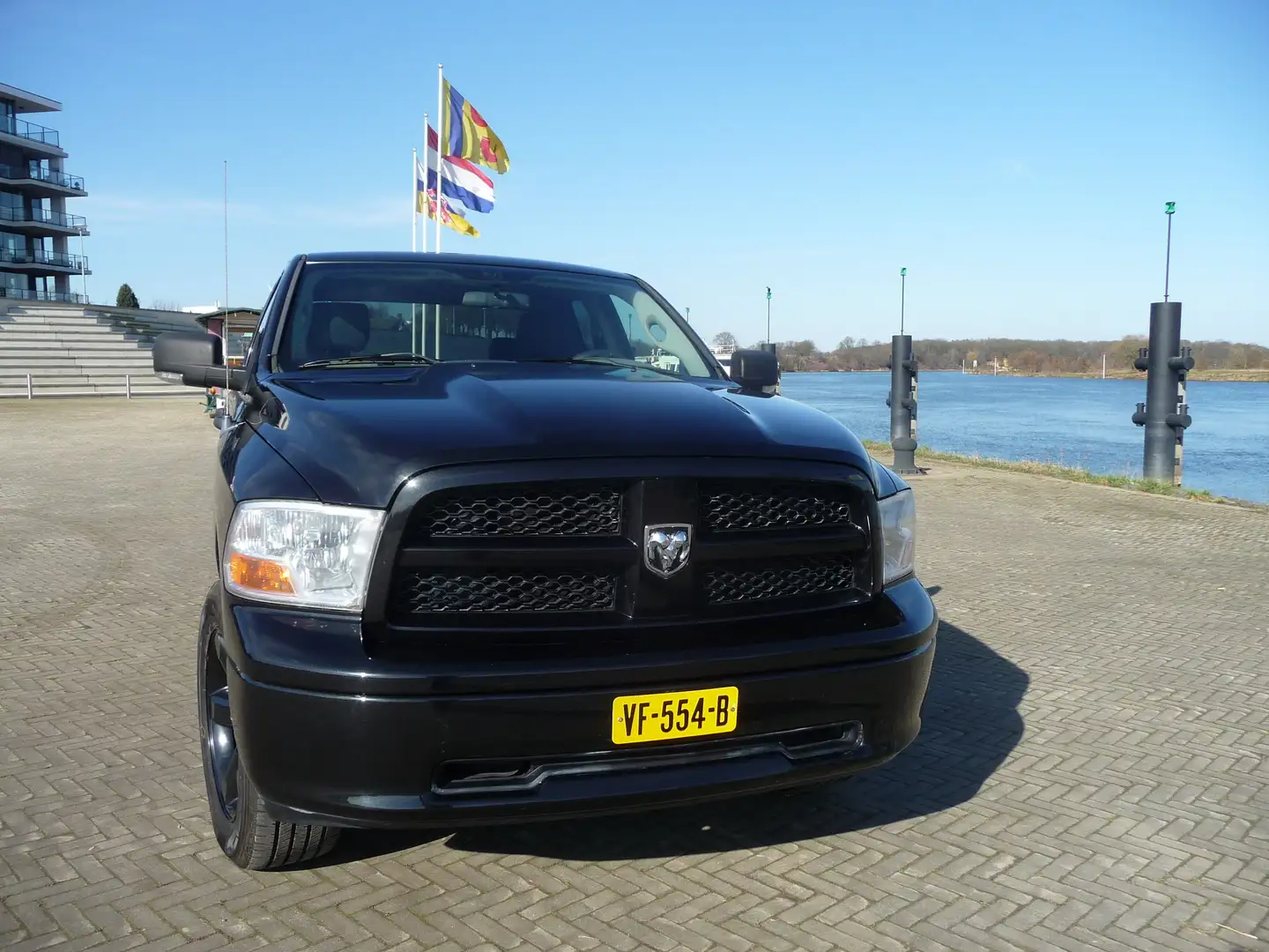 Dodge RAM pickup Fekete - 2