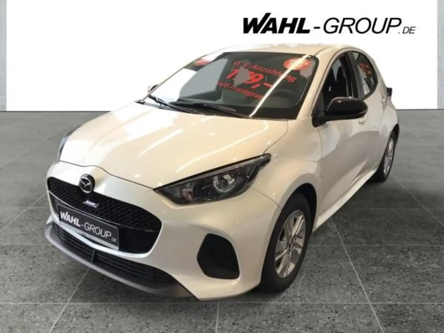 Mazda 2 Hybrid 1.5L 116 PS e-CVT FWD PRIME-LINE🌞 SPRING D Weiß - 2