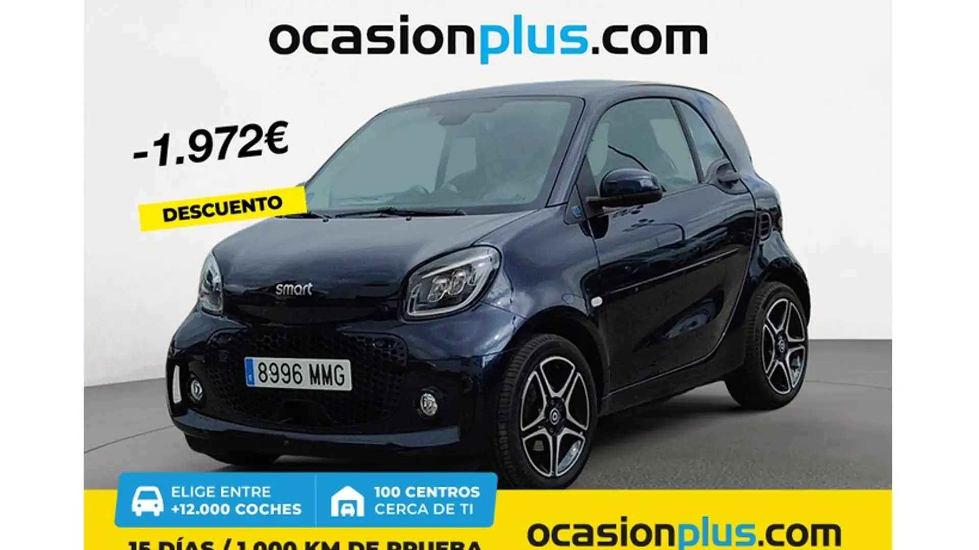 smart forTwo Coupé EQ Azul - 1