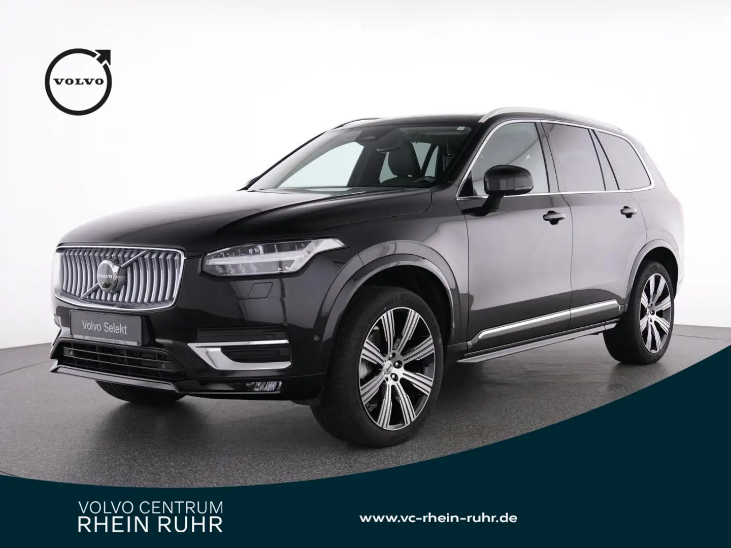 Volvo XC90 B5 AWD PLUS BRIGHT PANO+LM 21"+MET+360°+ Noir - 1