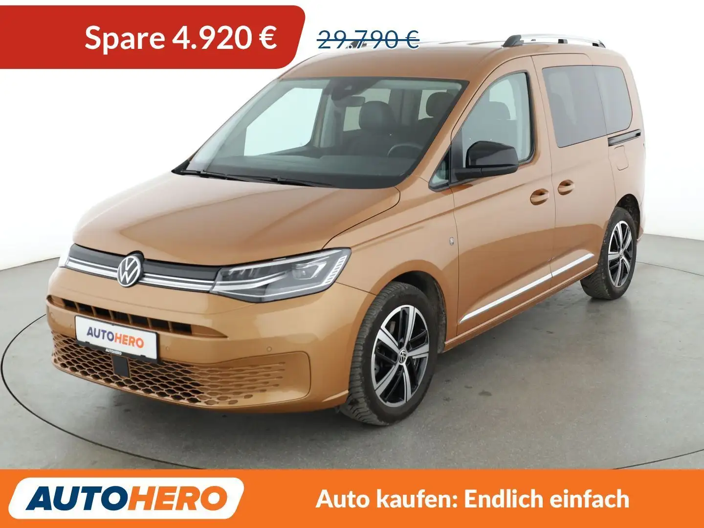 Volkswagen Caddy 1.5 TSI Style*NAVI*LED*CAM*PDC*SHZ*SPUR*KLIMA* Braun - 1