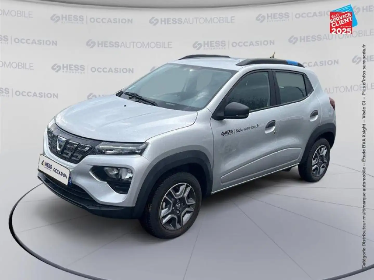 Dacia Spring 45ch Business 2020 - Achat Intégral Cuir GPS Camer Gris - 1