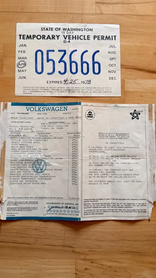 Volkswagen Käfer Cabriolet limitierte Serie Triple White, foto 5